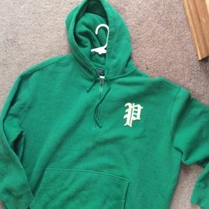 Vintage polo sweat hood
